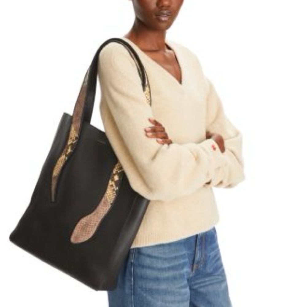 NWT | Tory Burch Large Snake Tote Bag - Picture 16 of 16